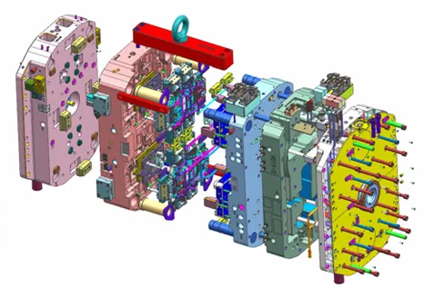 Precision tooling and CAD layouts used for PLAM metrology inspection