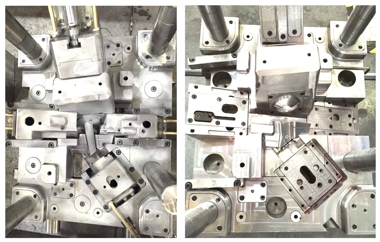 PLAM in-house injection mold — Modular Insert Plate Set: Precision-ground bolster and insert stack — interchangeable for fast cavity service.